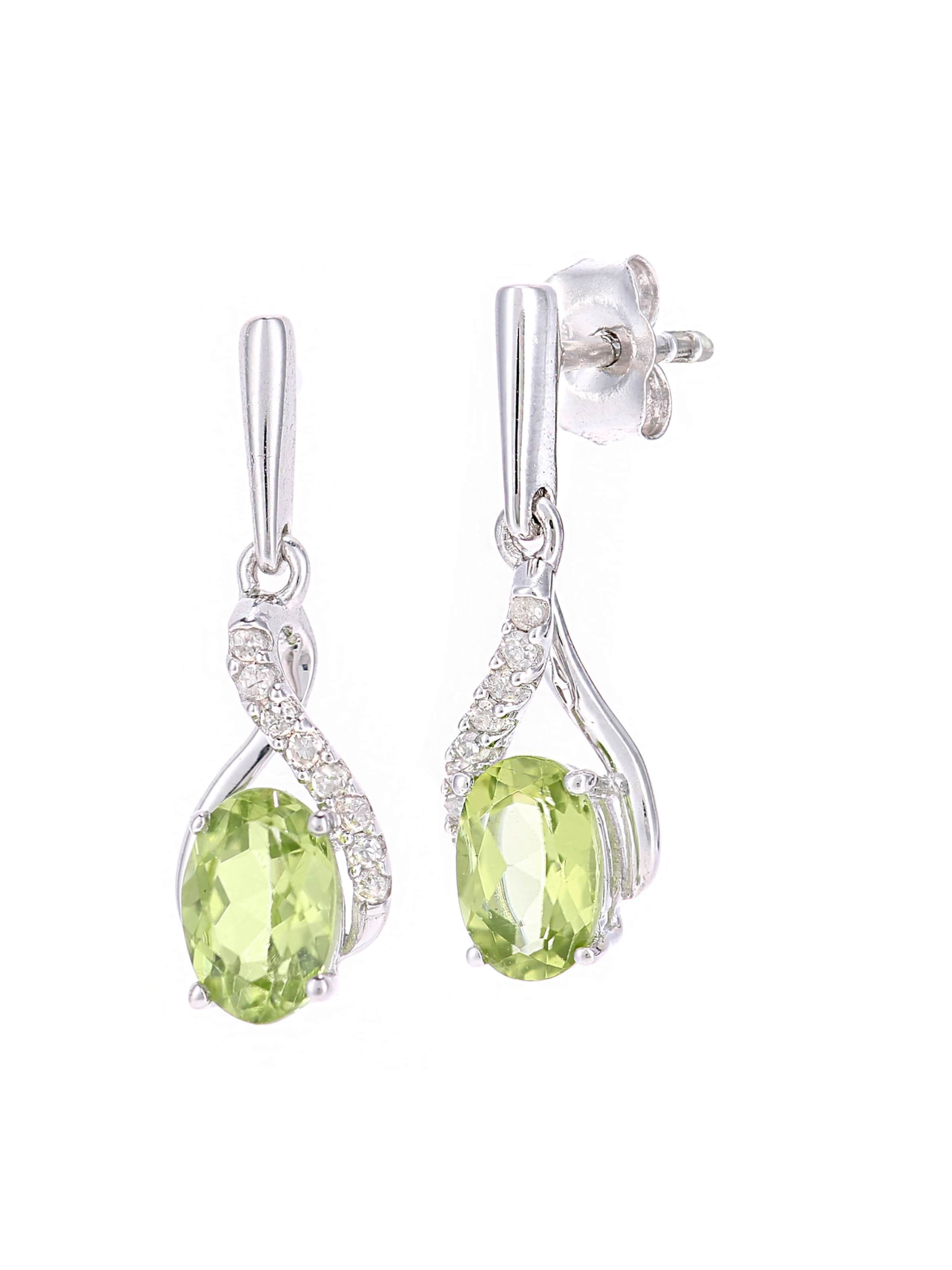 DIAMANT LETERNEL Earrings in Silver: front