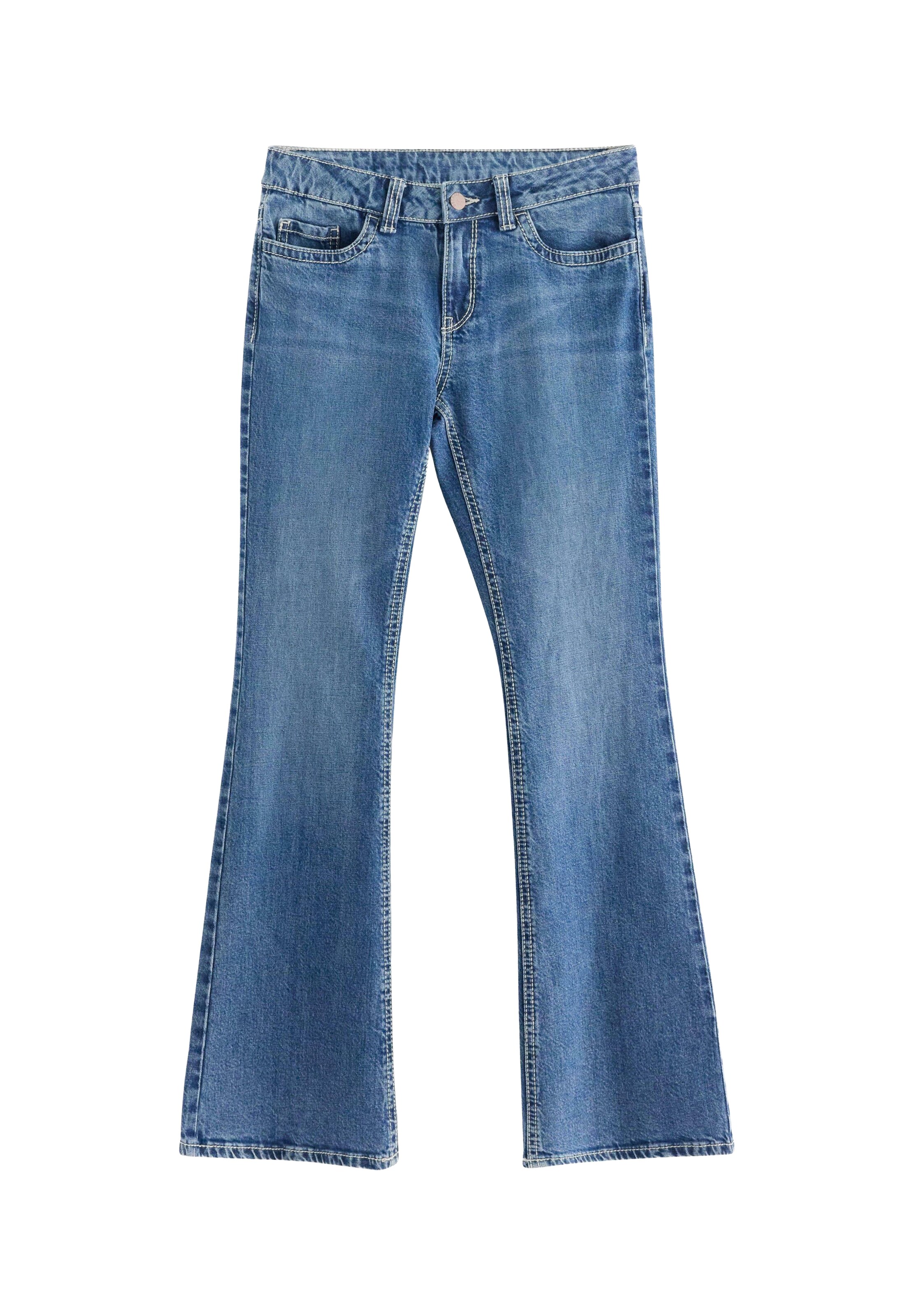 Lindex Jeans 'Freja' in 128 in blue denim, Produktansicht