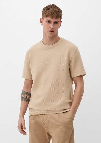 s.Oliver Shirt in Beige: voorkant