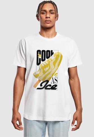 Mister Tee T-Shirt 'Cool As Ice Tee' in Weiß: predná strana