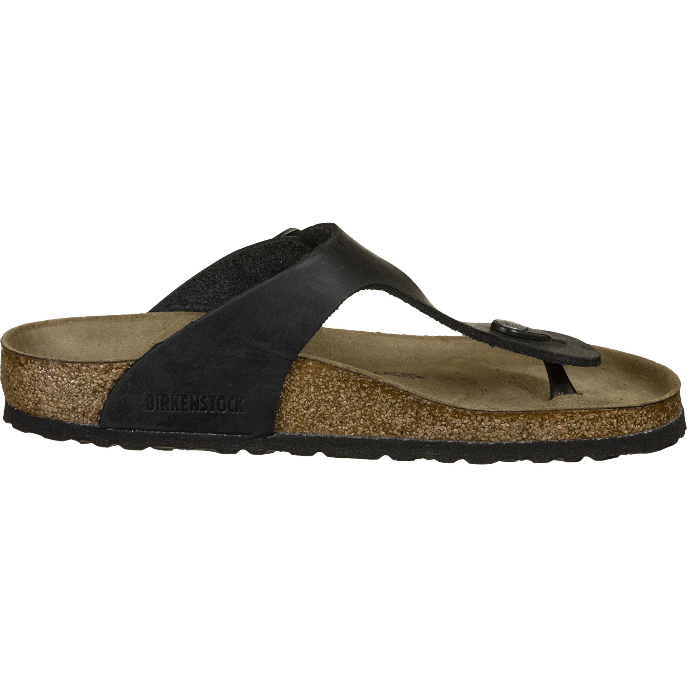 BIRKENSTOCK Klipklappere 'Gizeh' i sort