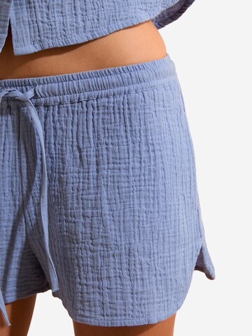 ETAM Pyjamabroek 'Soleia' in Blauw