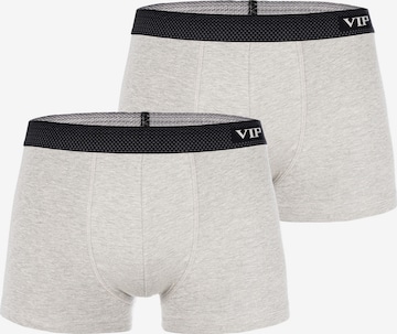 VIP - Boxers ' Premium Jersey Stretch ' em cinzento: frente