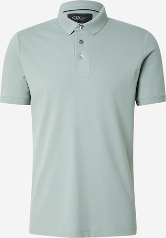 s.Oliver Poloshirt in Grün: Vorderseite