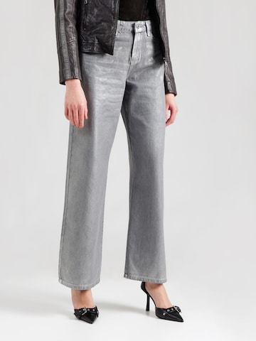 Karl Lagerfeld Loose fit Jeans in Silver: front