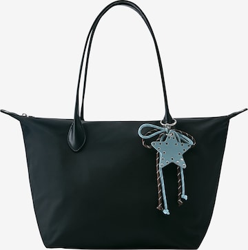 Pull&Bear Shopper in Black: front