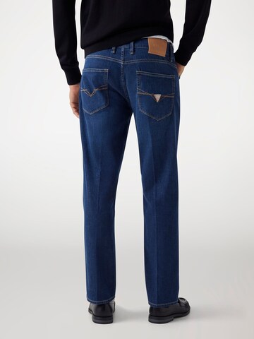 GUESS Slimfit Jeans 'Angels' in Blauw