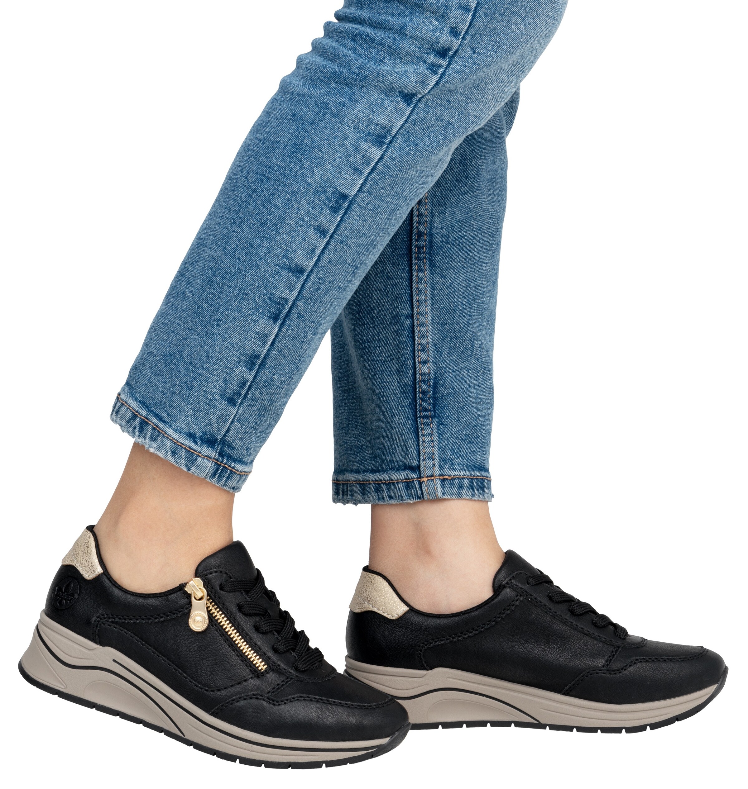 Rieker Sneakers in Black