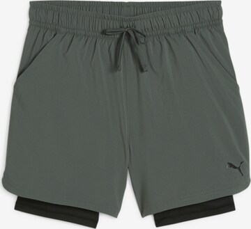 PUMA Regular Workout Pants 'Studio Foundation' in Grey: front