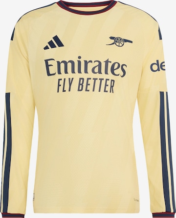 ADIDAS PERFORMANCETehnička sportska majica 'FC Arsenal 26/27 Authentic' - žuta boja: prednji dio
