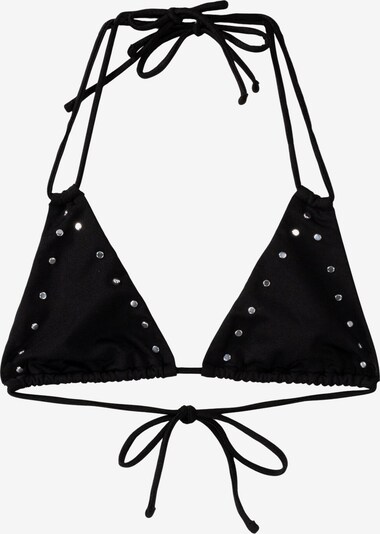 Bershka Bikinitop in schwarz, Produktansicht