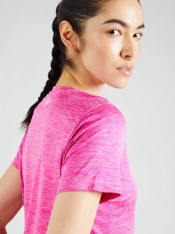 T-shirt fonctionnel 'Twist' UNDER ARMOUR en rose