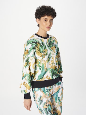 Plein Sport Sweatshirt in Wit: voorkant