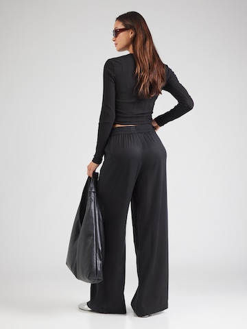 Wide Leg Pantalon s.Oliver en noir