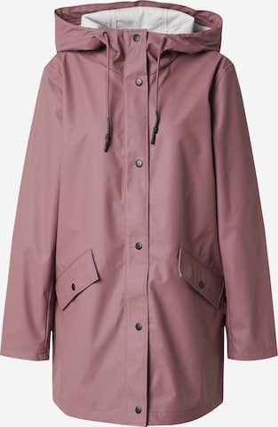 Manteau mi-saison 'ONLElisa' ONLY en rose : devant