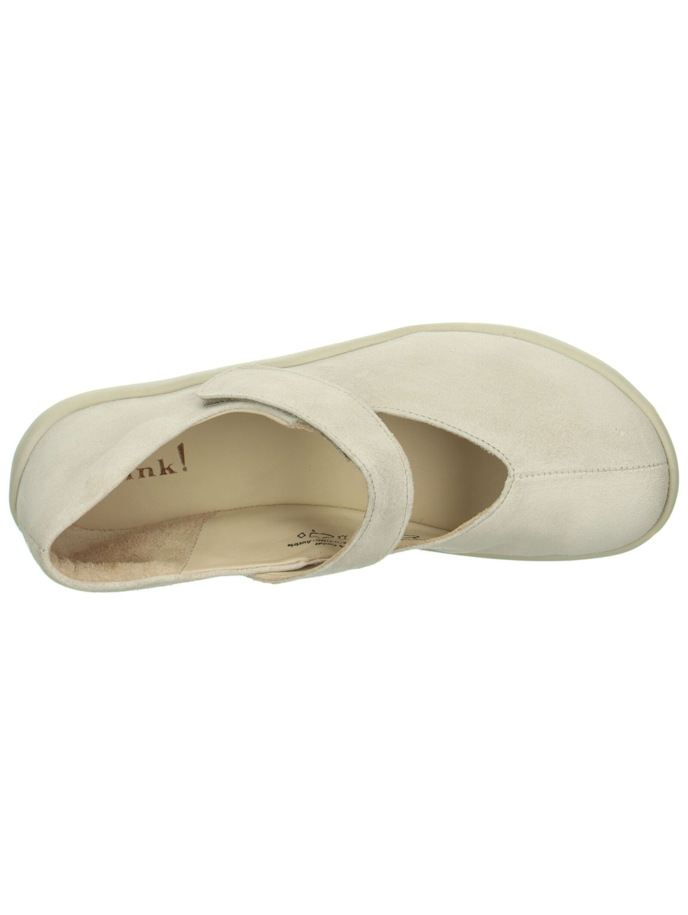 Ballerines à lanières THINK! en beige