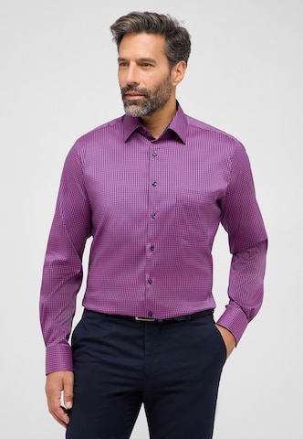 ETERNA Regular fit Button Up Shirt 'MODERN FIT' in Pink: front