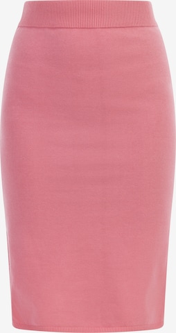MYMO Skirt in Pink: front