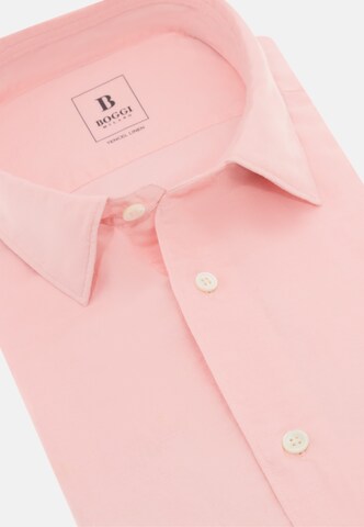Boggi Milano Regular fit Button Up Shirt in Pink
