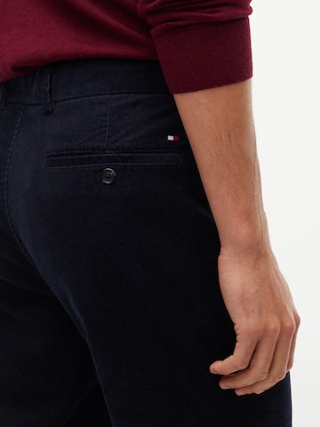 TOMMY HILFIGER Slimfit Hose 'Denton' in Blau