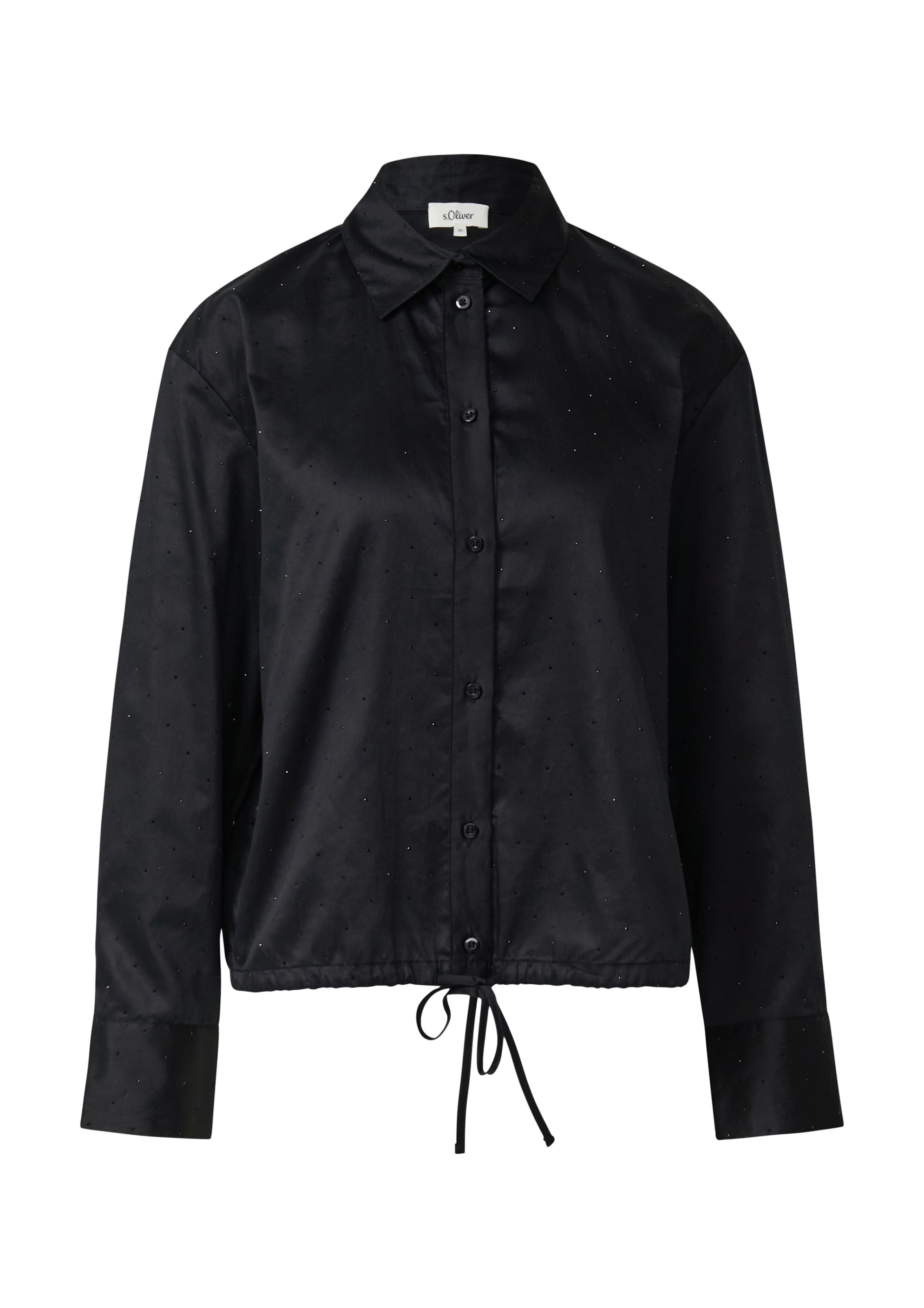 Chemisier s.Oliver en noir : devant