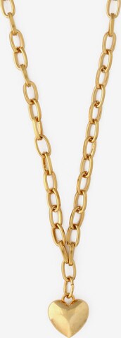 Orelia Necklace in Gold: front