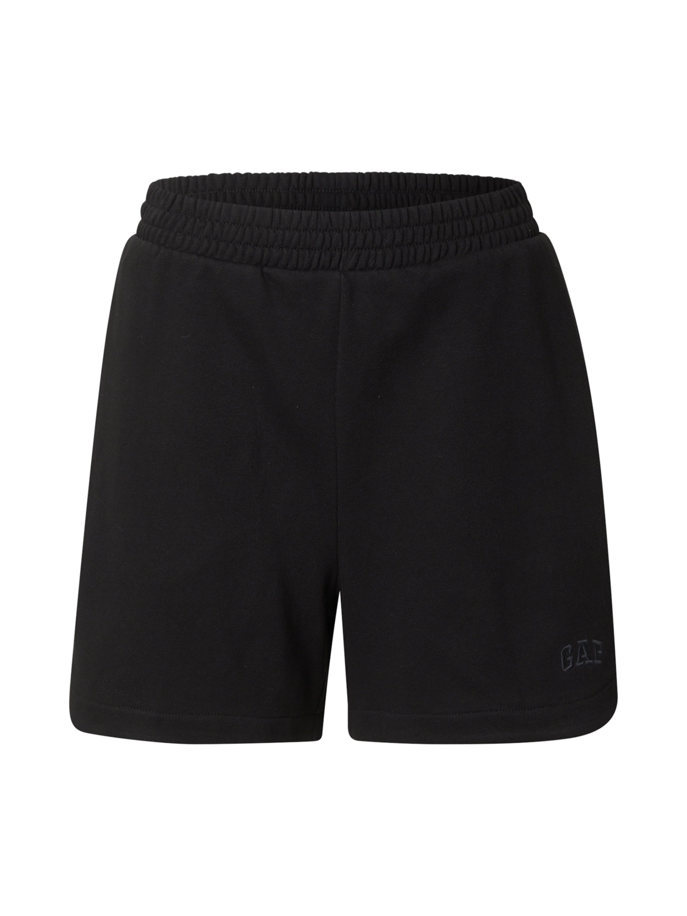 GAP Loosefit Παντελόνι 'DOLPHIN' σε μαύρο: μπροστά