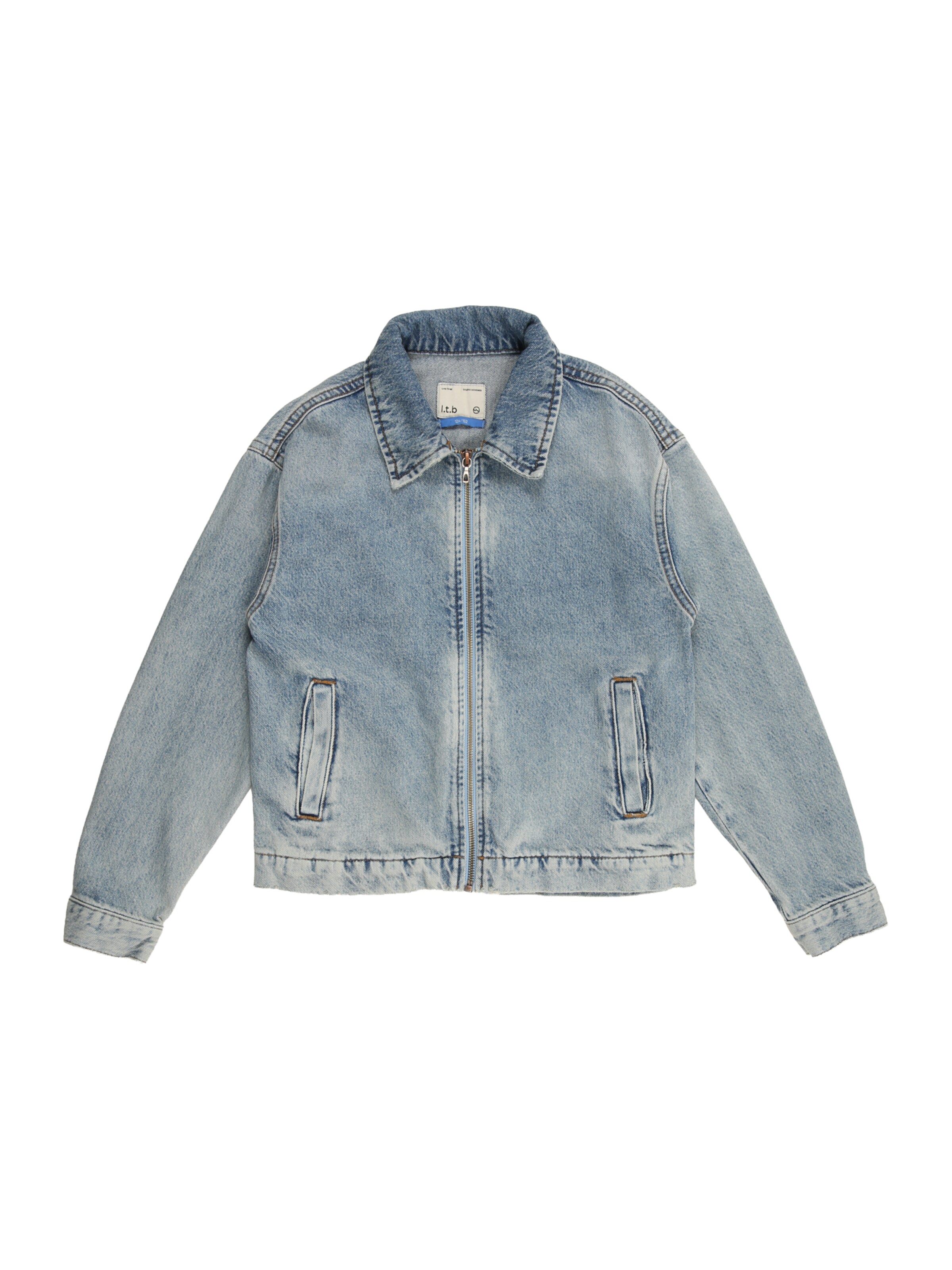 LTB Övergångsjacka 'LARETTA' i blå denim, Produktvy