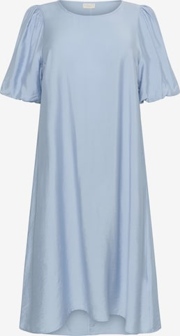 KAFFE CURVE Dress 'Pico Solid' in Blue: front