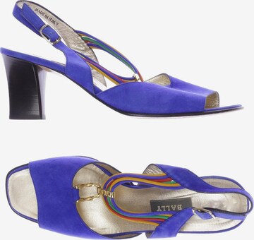 Bally Sandals & High-Heeled Sandals in 40,5 in Blue: front
