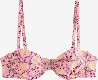 Next Bikinitoppi värissä keltainen / vihreä / roosa / vadelma, Tuotenäkymä