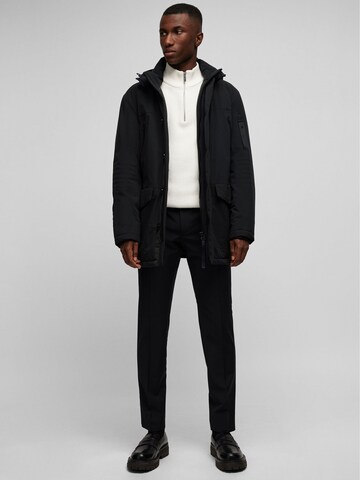 HECHTER PARIS Between-Seasons Parka in Black