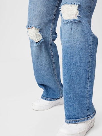 ONLY Curve Regular Jeans 'JUICY' in Blau