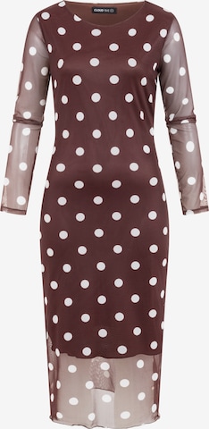 Robe Cloud5ive en marron : devant