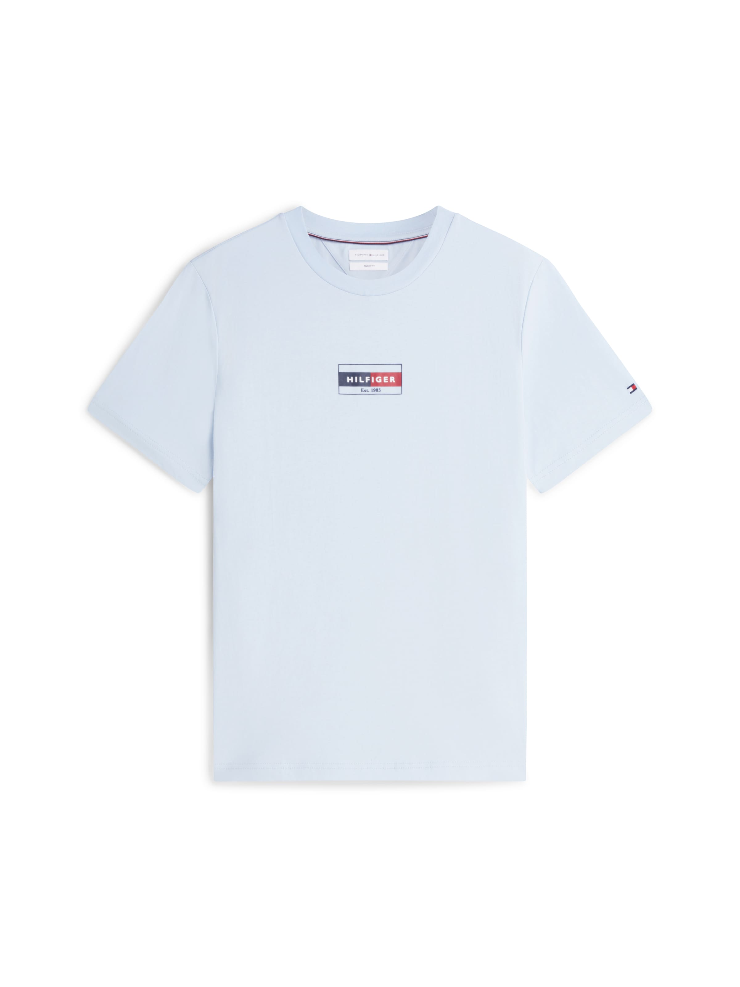 TOMMY HILFIGER - Camiseta 'BRAND LOVE' en azul: frente