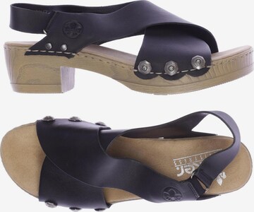 Rieker Sandals & High-Heeled Sandals in 41 in Black: front
