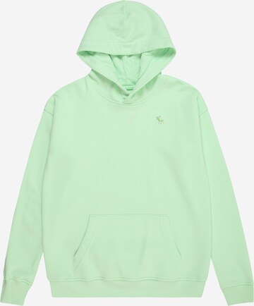 Abercrombie & Fitch Sweatshirt in Groen: voorkant