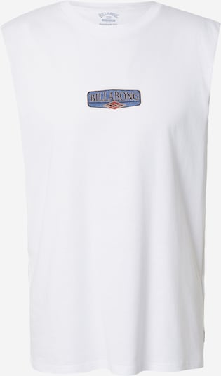 Marškinėliai 'Since 73 Burleigh' iš BILLABONG, spalva – tamsiai mėlyna / rūdžių raudona / juoda / balta, Prekių apžvalga