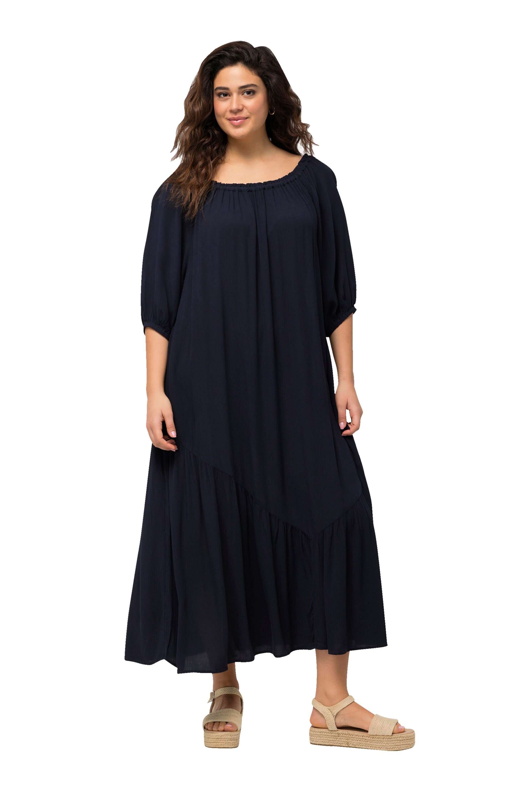 Ulla Popken Платье в Синий: спереди