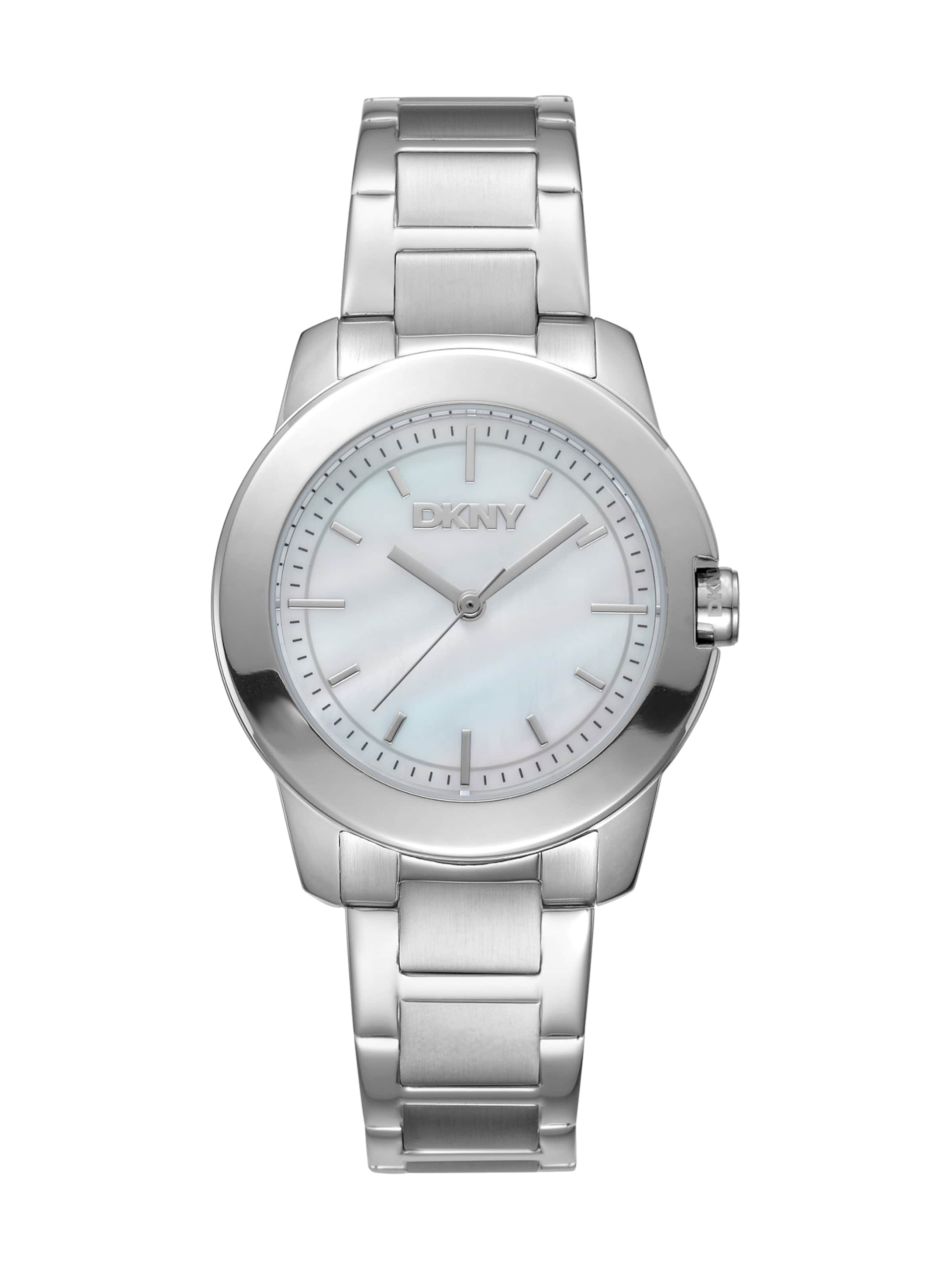 DKNY Quarzuhr 'Park Ave Midi' in silber, Produktansicht