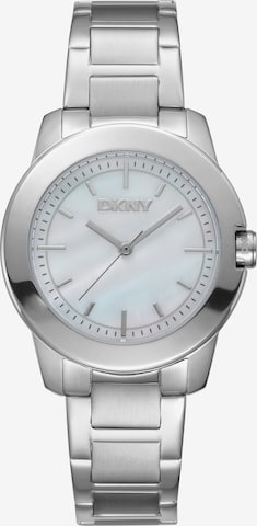 DKNY Analog watch 'Park Ave Midi' in Silver: front