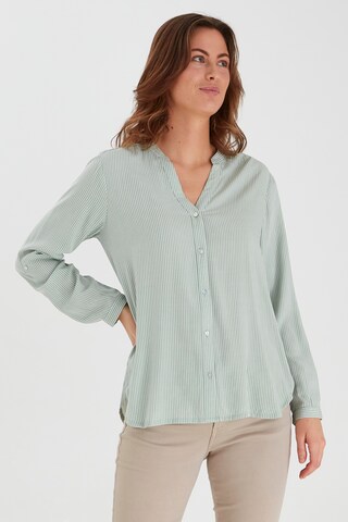 b.young Bluse in Grün: Vorderseite