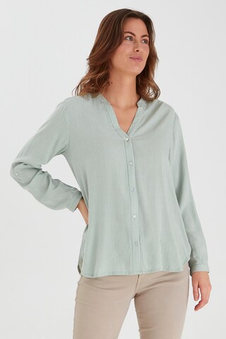 b.young Blouse in Groen: voorkant