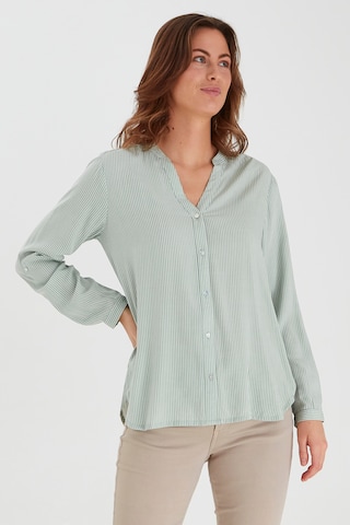 b.young Blouse in Groen: voorkant