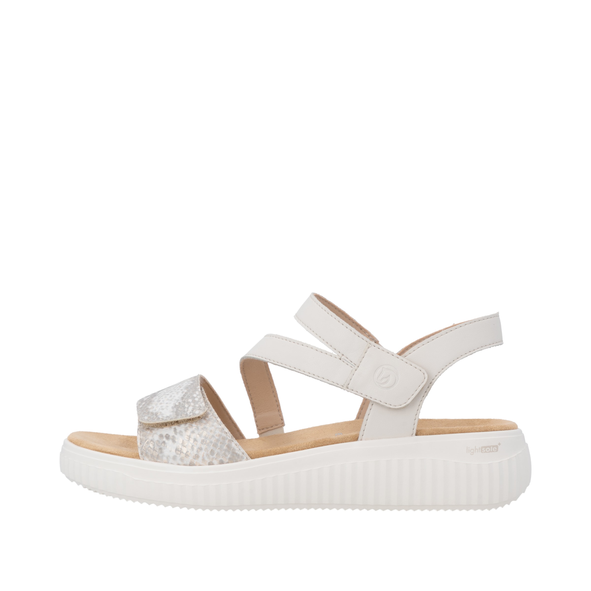 REMONTE Sandals ' D3L51 ' in Beige