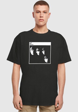 Merchcode Shirt 'Beatles - With the Beatles' in Zwart: voorkant