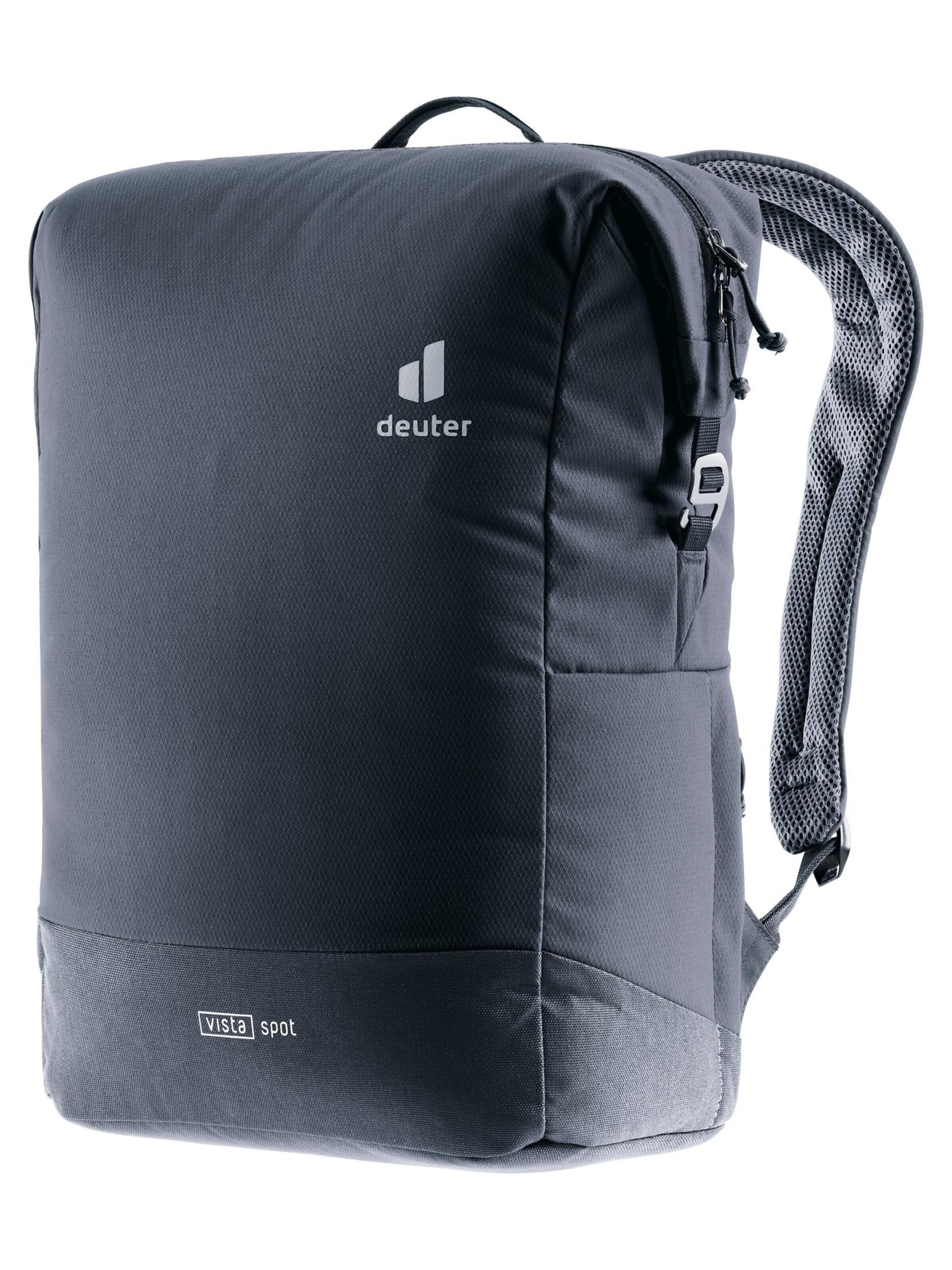 DEUTER Batoh – černá: přední strana