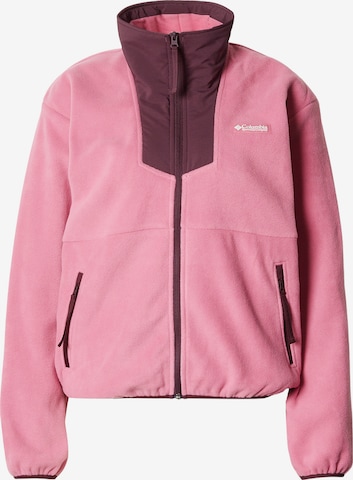 COLUMBIASportski gornji dio trenirke 'Sequoia Grove' - crvena boja: prednji dio