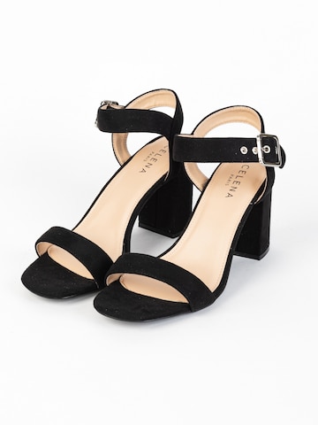 Celena - Sandalias con hebilla 'Chanay' en negro