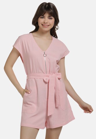 MYMO Jumpsuit in Pink: predná strana